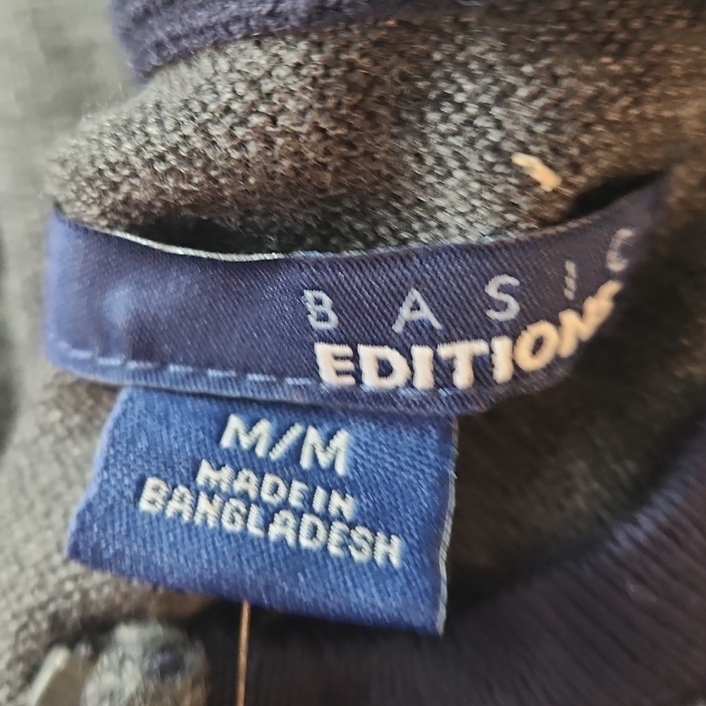 COPY - COPY - Basic Edition Light Zip Up Sweater - Picture 3 of 5